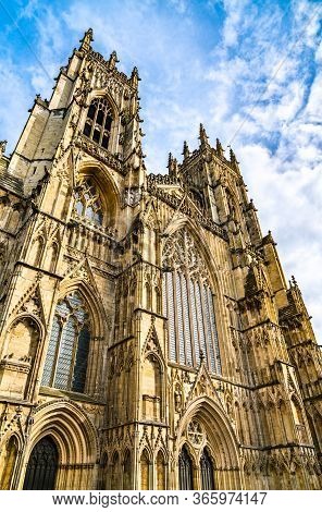 The Cathedral And Metropolitical Church Of Saint Peter In York. England, Uk