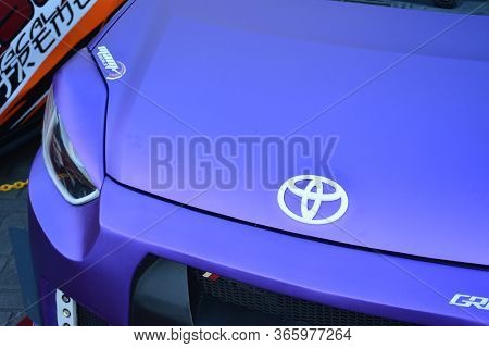 Pasay, Ph - Dec 8 - Toyota Wigo At Bumper To Bumper Car Show On December 8, 2018 In Pasay, Philippin