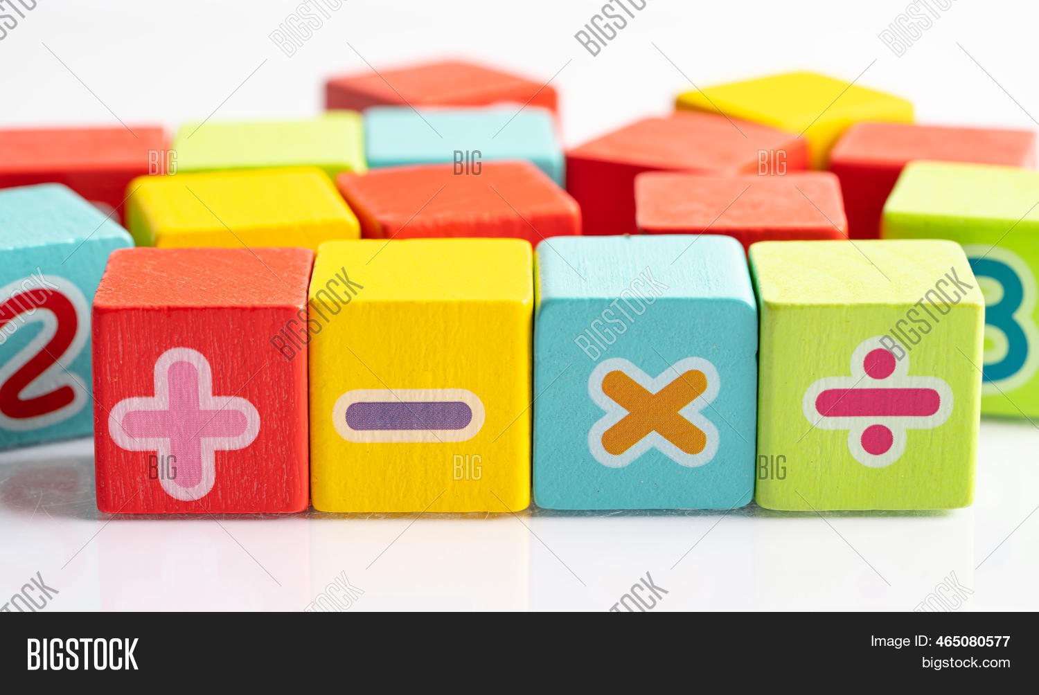 Math Number Colorful Image & Photo (Free Trial) | Bigstock