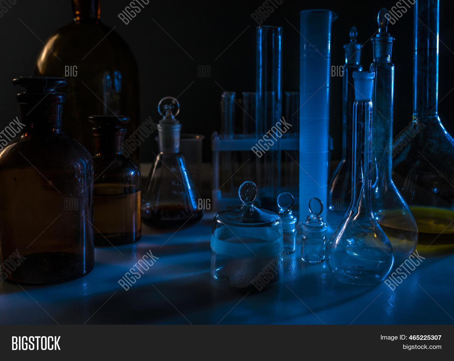 Test Tubes Flasks On Image & Photo (Free Trial) | Bigstock