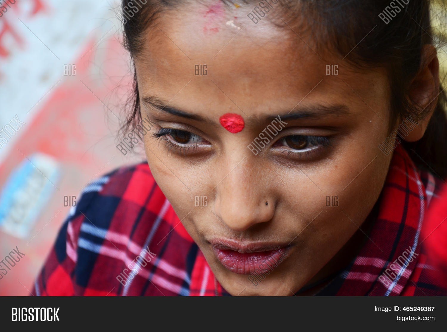 Face Nepali Girl Image & Photo (Free Trial) | Bigstock