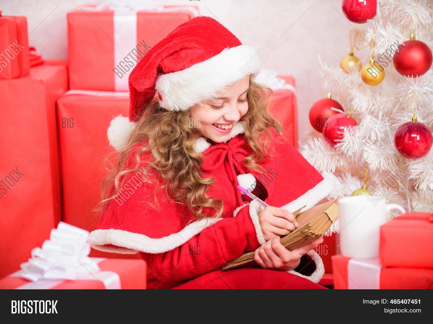 Letter Santa. Wish Image & Photo (Free Trial) Bigstock