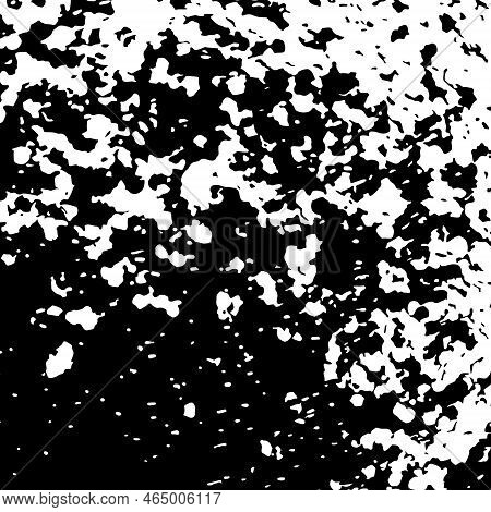 Abstract Textured Background For Design, Scratch Scuff Stain Black And White Texture