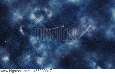 Cassiopeia Star Constellation, Night Sky, Constellation Lines Cassiopeia Chair
