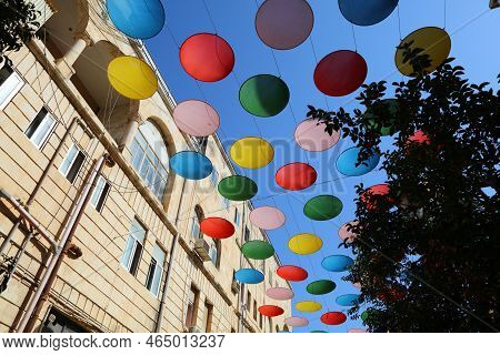 Nahalat Shiva District In Downtown Jerusalem City, Israel.