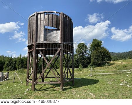 The Cowboy Village Of Roswell In Gorski Kotar Or The Cowboy Western Town Of Roswell Near Fuzine - Cr