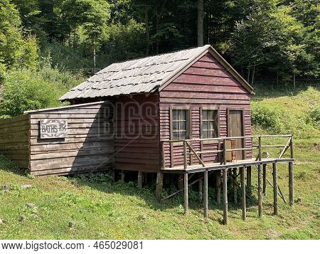 The Cowboy Village Of Roswell In Gorski Kotar Or The Cowboy Western Town Of Roswell Near Fuzine - Cr