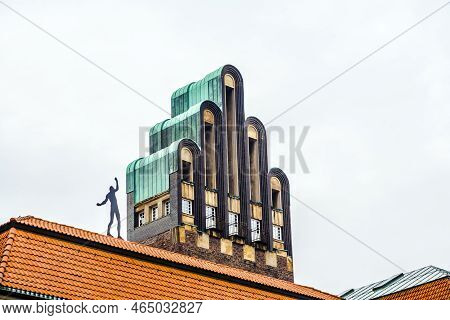 Darmstadt, Germany - October 22, 2009: Wedding Tower, Darmstadt, Germany