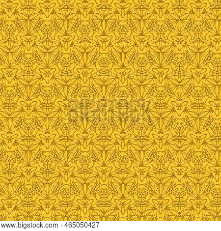Abstract Geometric Linear Lace Fabric Fashion Trend Pattern Simple Geometric Openwork Ornament Fashi
