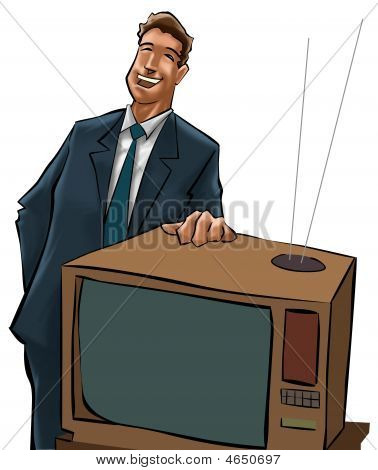 L'homme de vend Tv