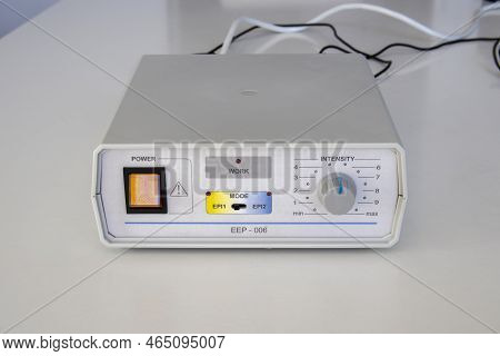 Irpen, Ukraine, Oktober 23 20222, Device For Permanent Hair Removal. Electroepilator To Remove Hair 