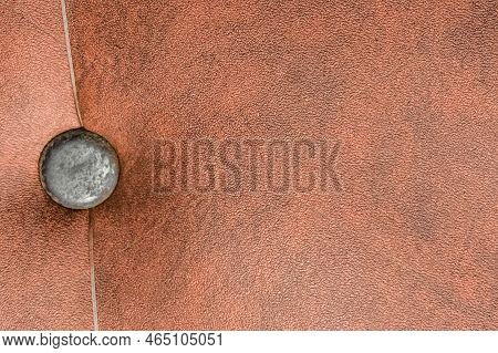 Door Upholstery With Dermantine Vintage Surface Furniture Nail With Decorative Hat Element Interior 