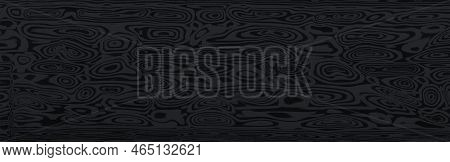 Damascus Steel Texture, Cloud Pattern, Dark Color Vector