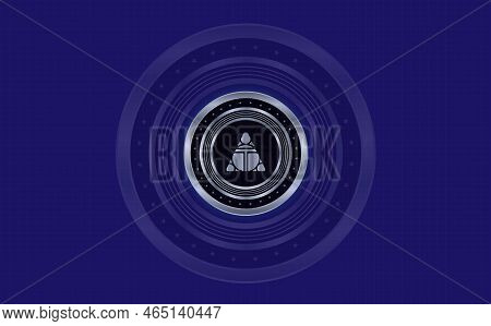 Images Of Alien Worlds-tlm Virtual Currency. Digital Coins. 3d Illustrations.