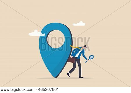 Location, Search, Map, Direction, Business, Navigation, Position, Pin, Illustration, Gps, Marker, Co