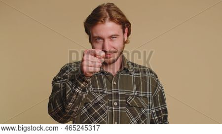 Greedy Avaricious Young Man Showing Fig Negative Gesture, You Dont Get It Anyway. Rapacious, Avarici