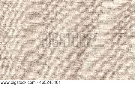 Jeans Fabric Texture. High Quality Stock Photo. The Connection Of The Fibers Of The Fabric.