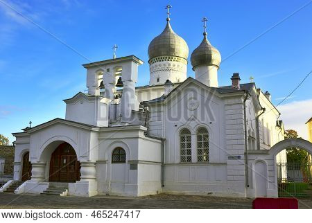 Old Russian Churches Of Pskov. 