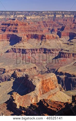 Dramatyczne kolory i geologia na zachodzie
