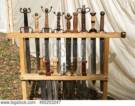 Modena - Italy - November 6, 2020: Mutina Boica 2022. Historical Re-enactment Of The Uses And Custom