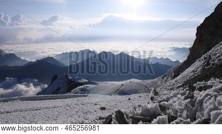 Andes Mountain Peak Bolivia Huayana Potosy Summit