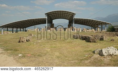 Church Of Laodicea On The Lycus Ancient City In Denizli City, Turkiye