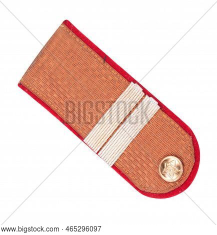 Shoulder Epaulet Isolated At Dry Sunny Summer Day
