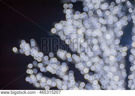 Different Sized Bokeh, Light Circles Due To Lbp Focus