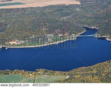 Vranov Water Dam, River Dyje Region, South Moravia, Czech Republic