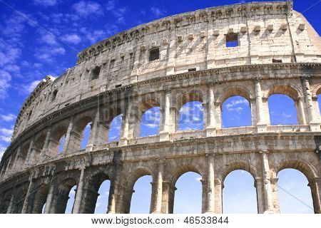 Antikke Colosseum, Rom, Italien