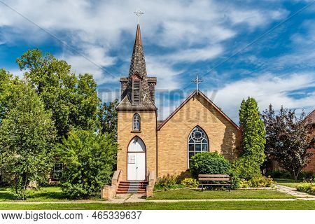 St. Peters Anglican Church, Built In 1885, In Qu\'appelle, Sk