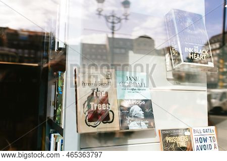 Strasbourg, France - Oct 28, 2022: Jane Goodall And Douglas Abrams, Percival Everett The Trees - Boo