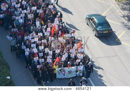 Tamil Tiger protesta a Ginevra