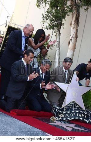LOS ANGELES - 31.05.: David Foster in dem David Foster Hollywood Walk of Fame Stern Zeremonie an der 