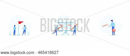 Red Flag Warning To Be Careful For Business Or Economic Disaster, Review Work Progress On Kanban Boa