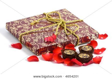 おしゃれなボックスとプラリネ