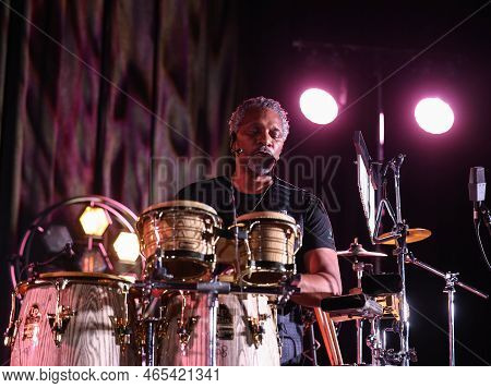 Cracow, Poland - July 08, 2022: Kenny Garrett Quintet Performing Live On The Kijow Centre Stage At S