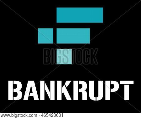 Ftx Stock Exchange Bankrupt - The Collapse Of The Crypto Exchange. Ftt Token Symbol Cryptocurrency L