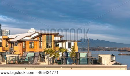 Top Of Residential Apartment And Townhouses In Queensborough Community