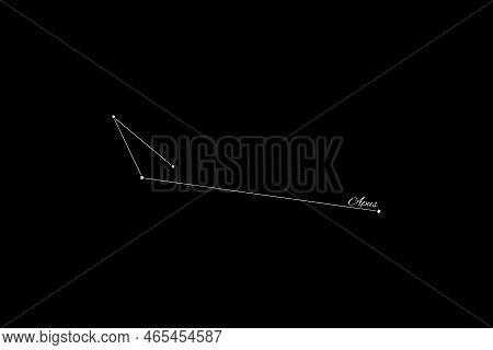 Apus Constellation, Cluster Of Stars, Bird Of Paradise Constellation