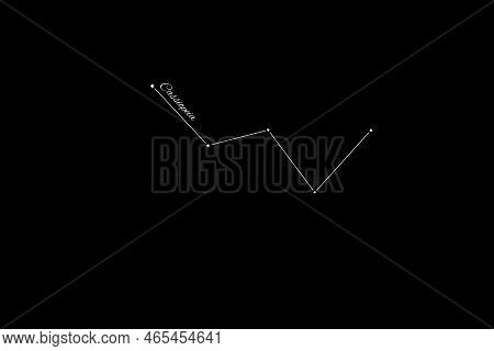 Cassiopeia Constellation, Cluster Of Stars, Cassiopeia Chair