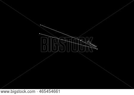 Circinus Constellation, Cluster Of Stars, Compass Constellation