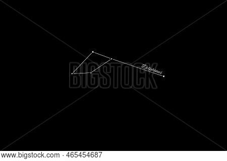 Delphinus Constellation, Cluster Of Stars, Dolphin Constellation