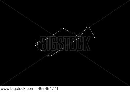 Lyra Constellation, Cluster Of Stars, Lyre, Harp Constellation