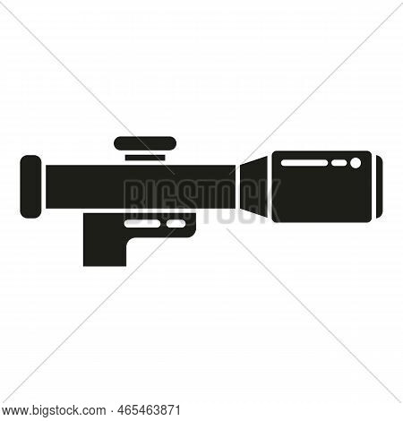 Telescopic Sight Icon Simple Vector. Rifle Scope. Gun Hair