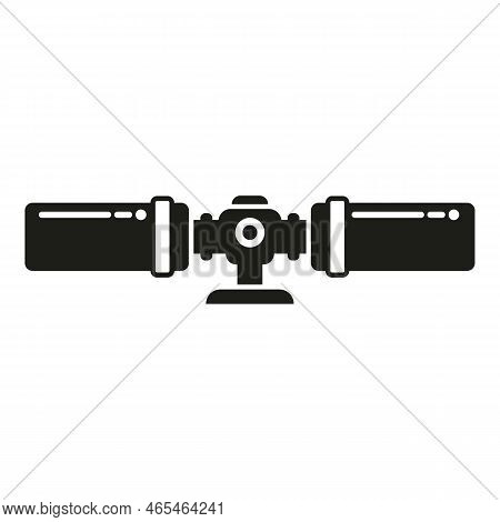 Metal Scope Icon Simple Vector. Rifle Target. Military Weapon