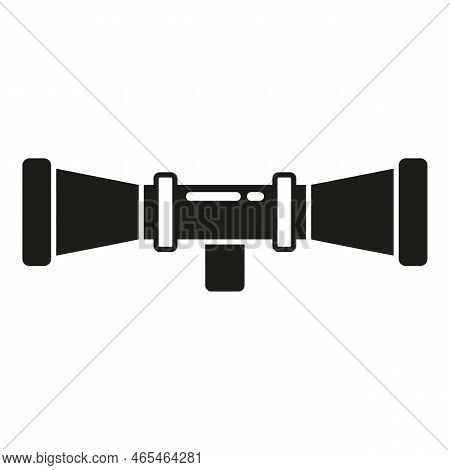 Modern Sight Icon Simple Vector. Rifle Gun. Sniper Military
