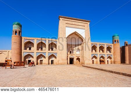 Madrasah Kutlug Murad Inaka At The Ichan Kala, An Ancient Walled Inner Town Of The City Of Khiva In 