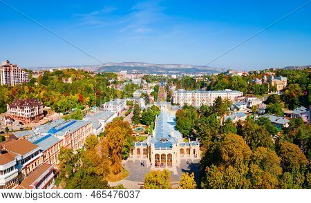 Narzan Or Narzannaya Gallery Is A Historic Building At The Kurortny Boulevard In Kislovodsk Spa City