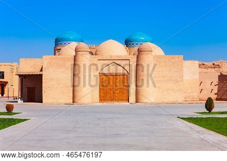 Gandimyan Darvaza Gate Near The Ichan Kala Ancient Town In Khiva, Uzbekistan